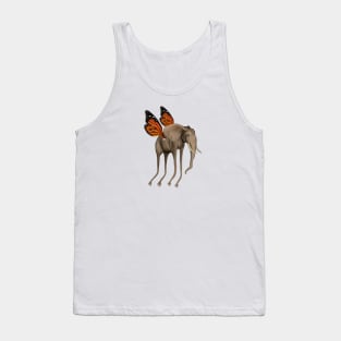 When Elephants Fly Tank Top